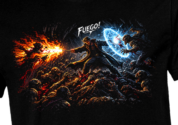 8-Bit Wizard Battle T shirt