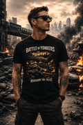 Nerd Enough Battle of Yonkers zombie horde graphic t-shirt