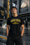 Nerd Enough Galactic University of Super Earth video game graphic t-shirt