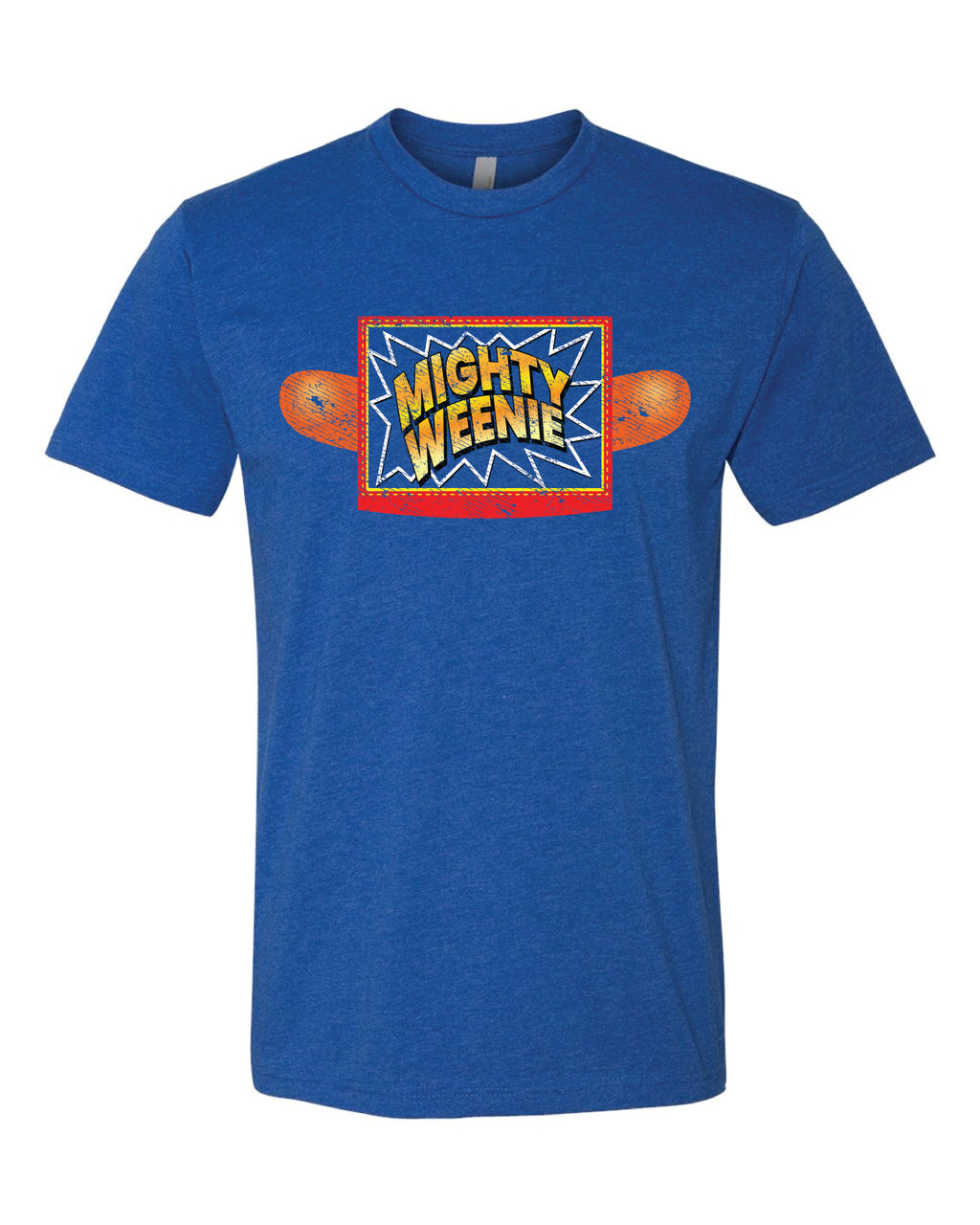 Nerd Enough Mighty Weenie 90s nostalgia tee design