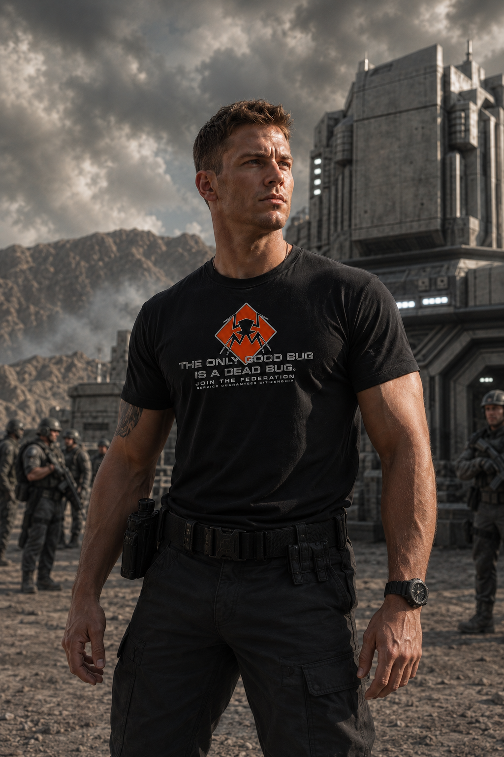 Nerd Enough The Only Good Bug Is a Dead Bug graphic t-shirt