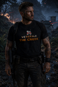 Nerd Enough Veteran of the Creek video game graphic t-shirt